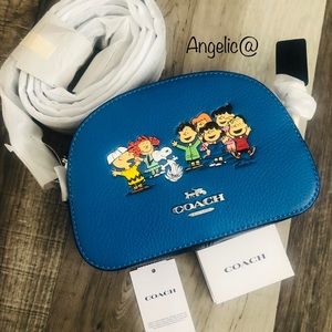 Coach X Peanuts Mini Serena Satchel Snoopy